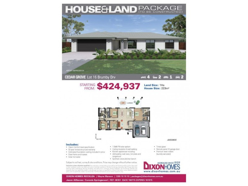 Lot 33 Irwin Road, Edenvale Estate, Cedar Grove QLD 4285