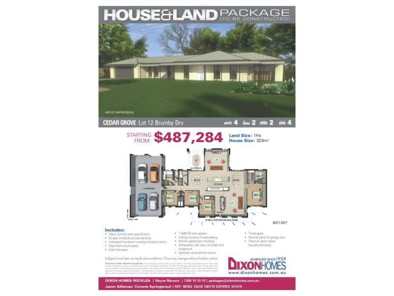 Lot 33 Irwin Road, Edenvale Estate, Cedar Grove QLD 4285