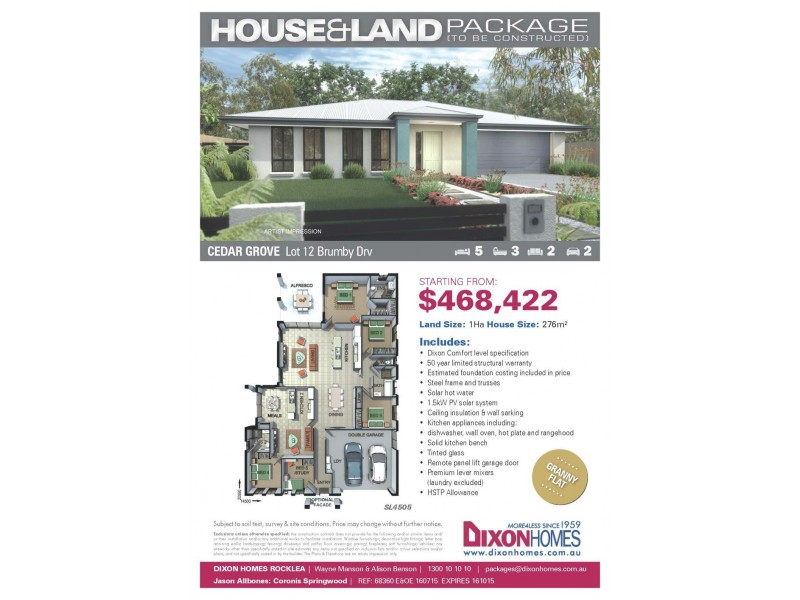 Lot 6 Edenvale Estate, Irwin Road, Cedar Grove QLD 4285
