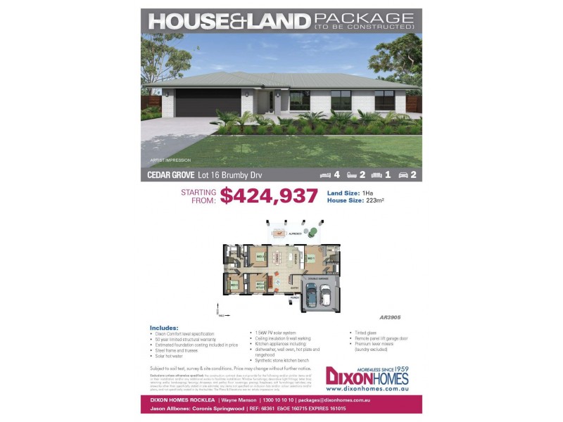 Lot 6 Edenvale Estate, Irwin Road, Cedar Grove QLD 4285