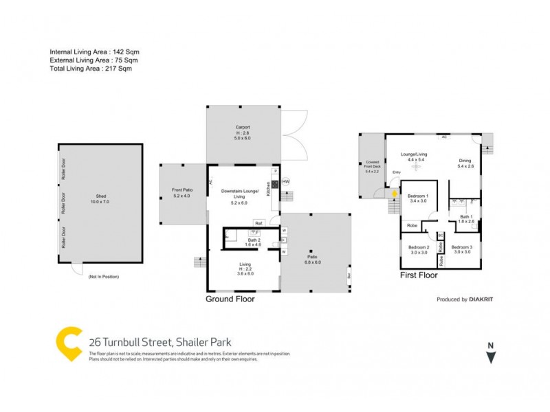 26 Turnbull Street, Shailer Park QLD 4128 Floorplan