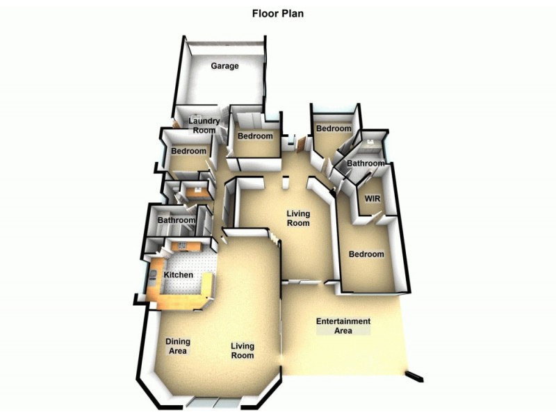 4 Cameron Court, Daisy Hill QLD 4127 Floorplan