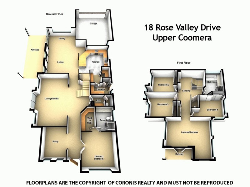 18 Rose Valley Drive, Upper Coomera QLD 4209 Floorplan