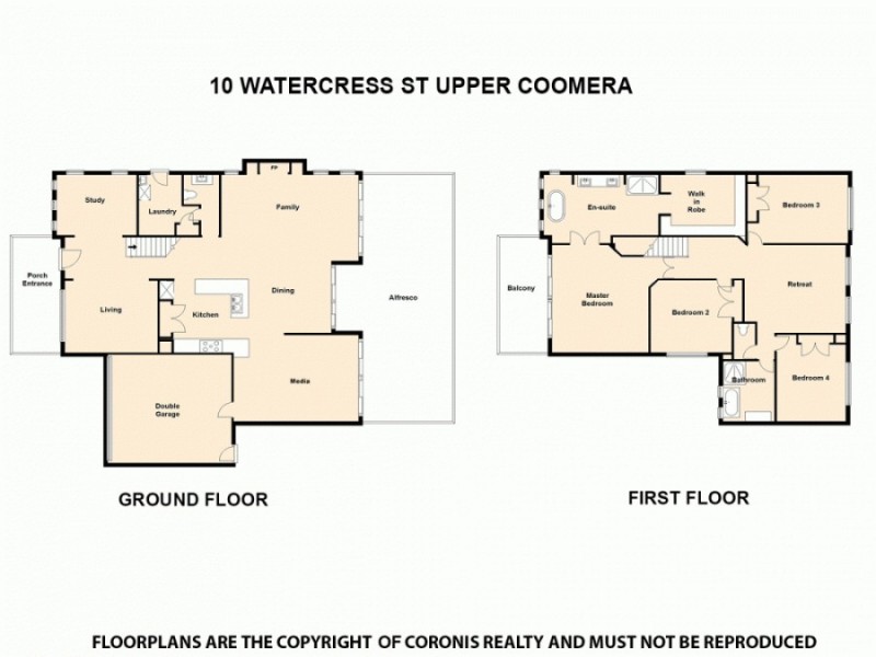 10 Watercress St, Upper Coomera QLD 4209 Floorplan