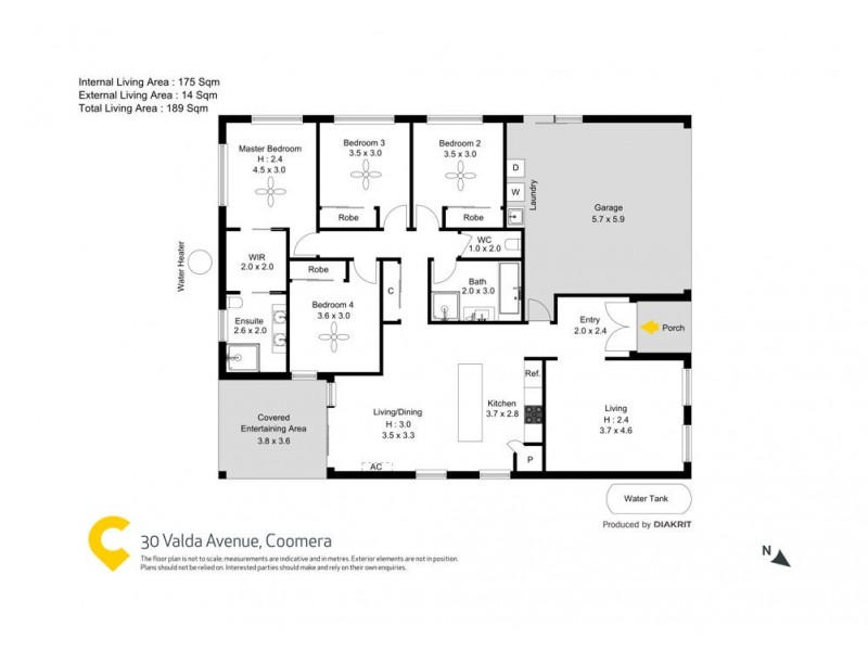 30 Valda Avenue, Coomera QLD 4209 Floorplan