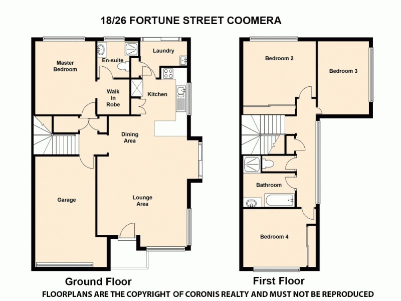 18/26 Fortune St, Coomera QLD 4209 Floorplan