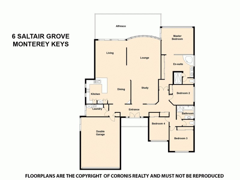 6 Saltair Grove, Helensvale QLD 4212 Floorplan