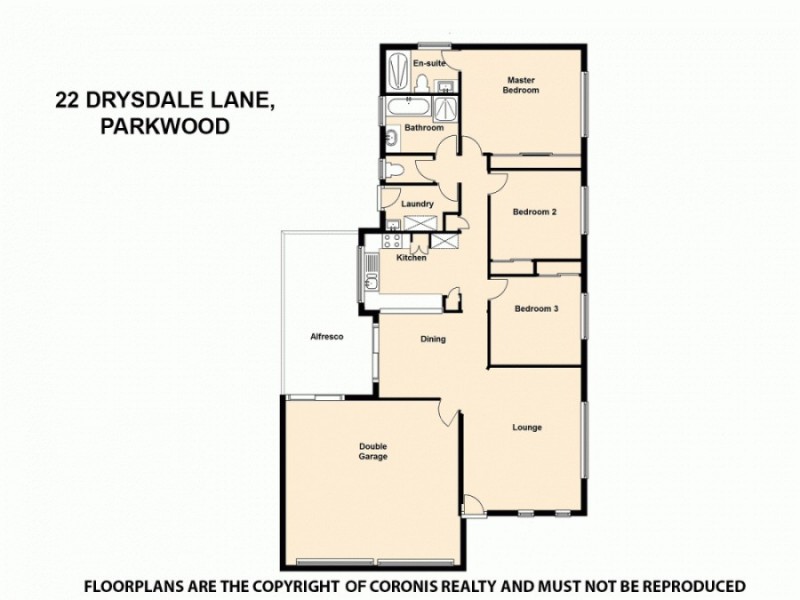 22 Drysdale Lane, Parkwood QLD 4214 Floorplan