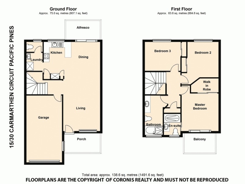 15/30 Carmarthen Circuit, Pacific Pines QLD 4211 Floorplan