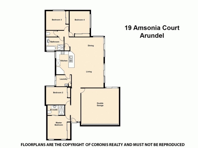19 Amsonia Court, Arundel QLD 4214 Floorplan