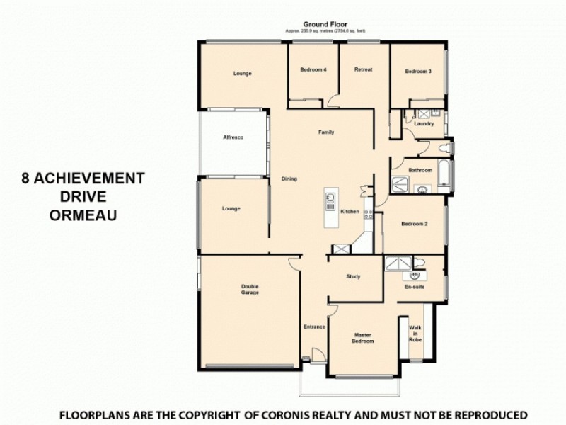 8 Achievement Drive, Ormeau QLD 4208 Floorplan