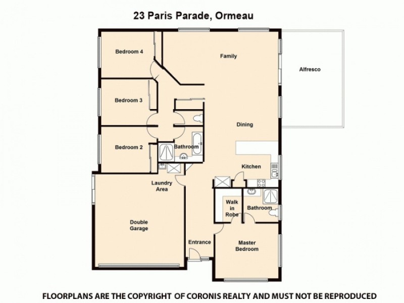 23 Paris Parade, Ormeau QLD 4208 Floorplan