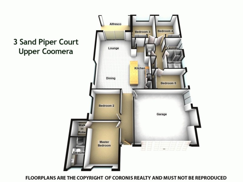 3 Sandpiper Court, Upper Coomera QLD 4209 Floorplan