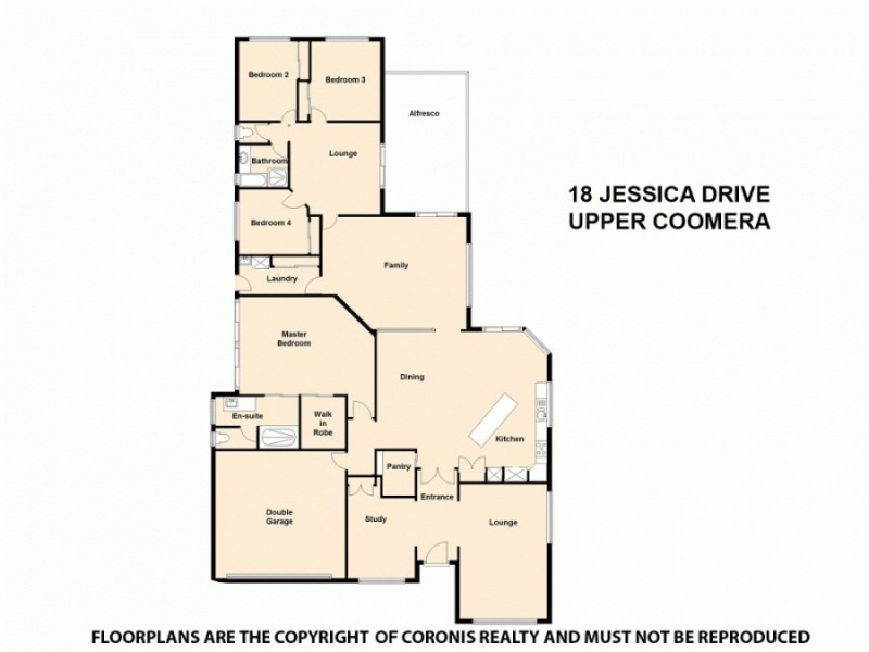 18 Jessica Drive, Upper Coomera QLD 4209 Floorplan
