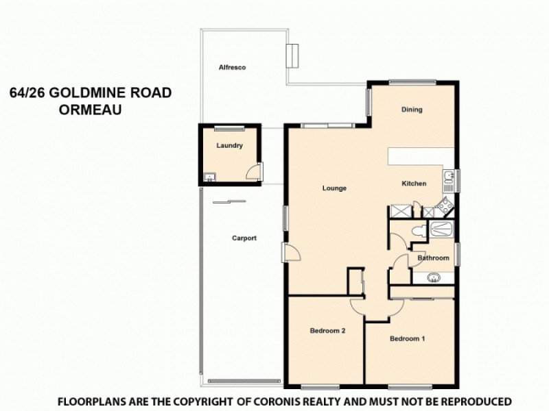 64/26 Goldmine Road, Ormeau QLD 4208 Floorplan