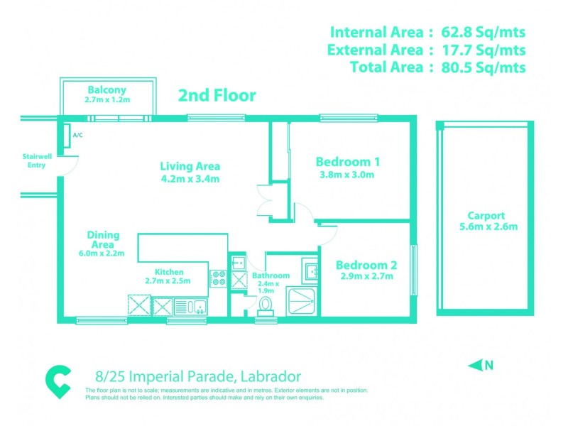 8/25 Imperial Parade, Labrador QLD 4215