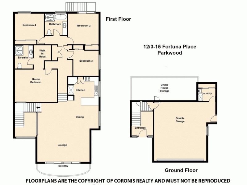 12/3-15 Fortuna Place, Parkwood QLD 4214 Floorplan