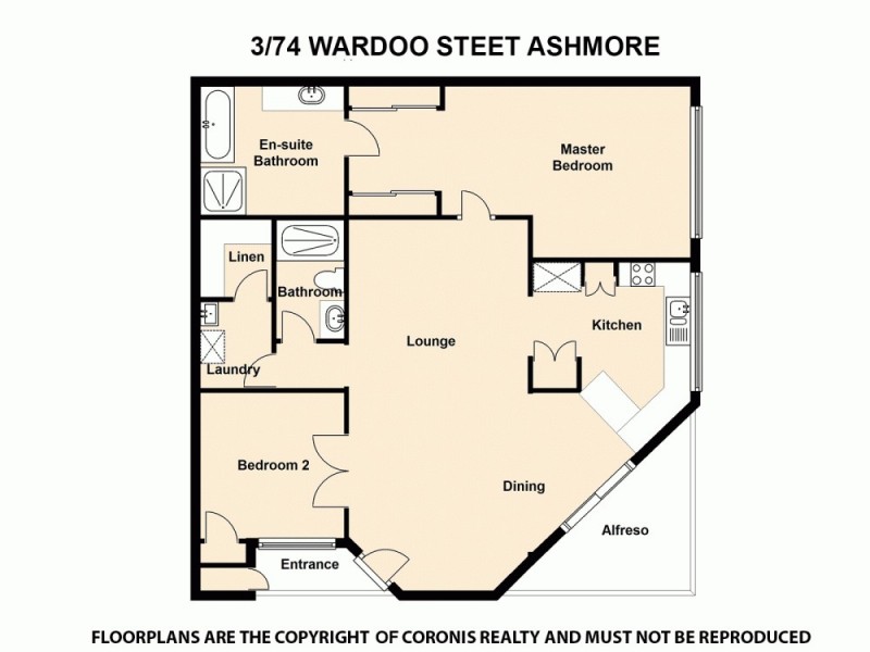 3/74 Wardoo Street, Ashmore QLD 4214 Floorplan