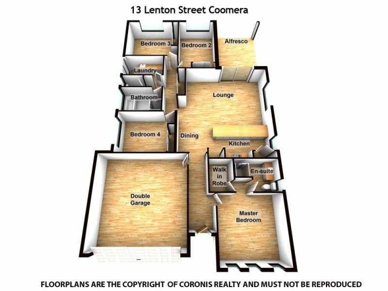 13 Lenton Street, Coomera QLD 4209 Floorplan