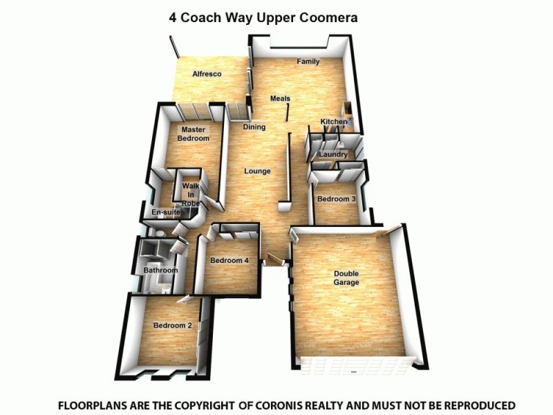 4 Coach Way, Upper Coomera QLD 4209 Floorplan