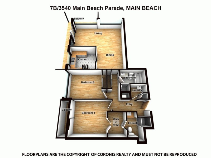 7B/3540 Main Beach Parade, Main Beach QLD 4217 Floorplan