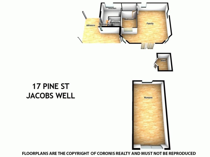 17 Pine Street, Jacobs Well QLD 4208 Floorplan