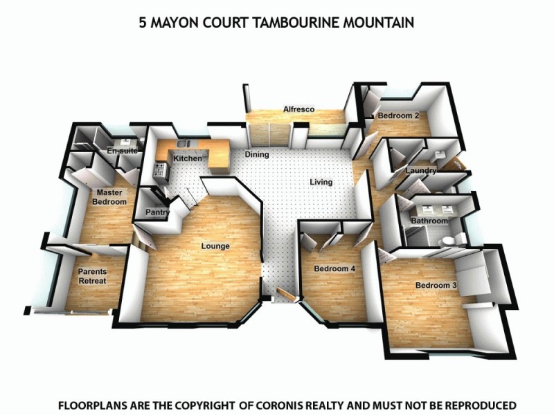 5 Mayon Court, Tamborine Mountain QLD 4272 Floorplan