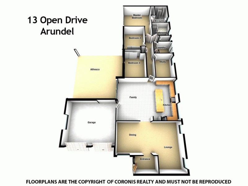 13 Open Drive, Arundel QLD 4214 Floorplan