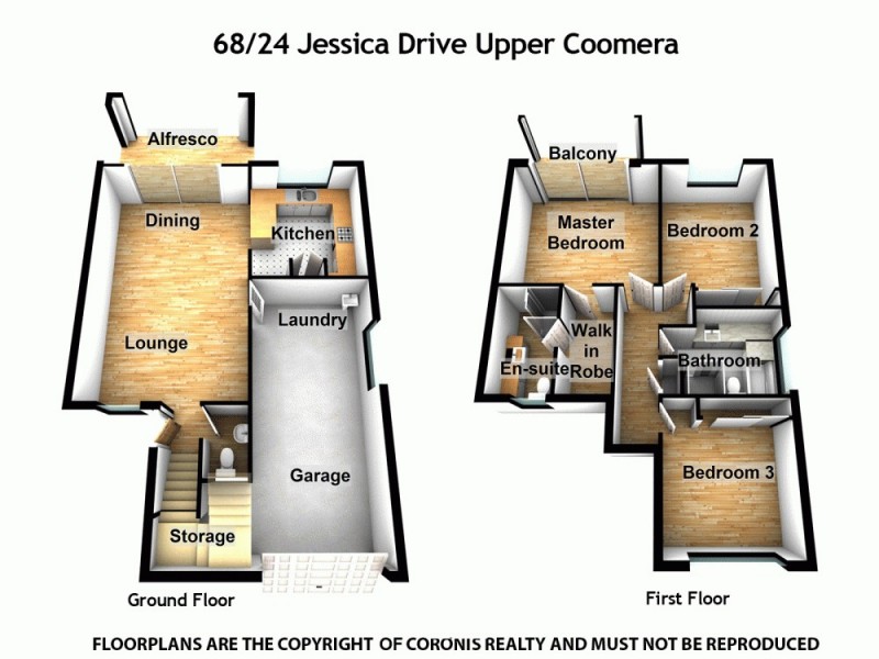 68/24 Jessica Drive, Upper Coomera QLD 4209 Floorplan