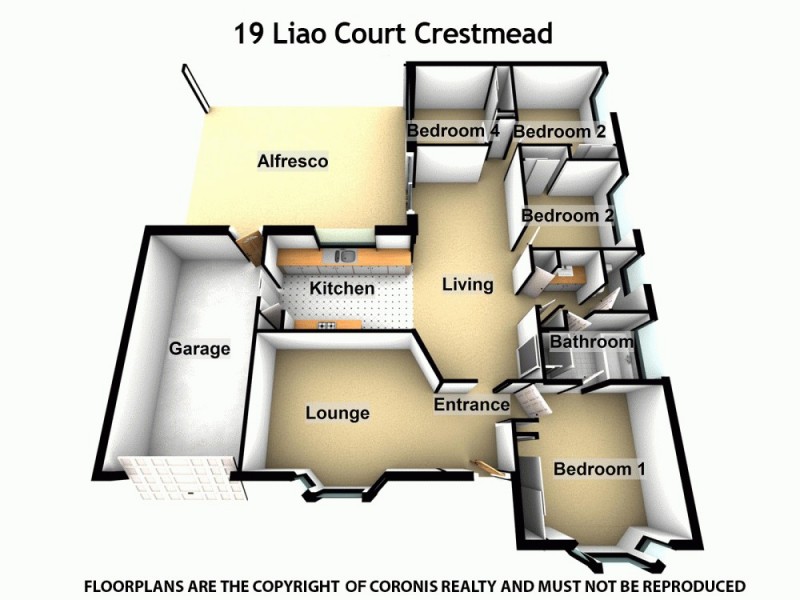 19 Liao Court, Crestmead QLD 4132 Floorplan