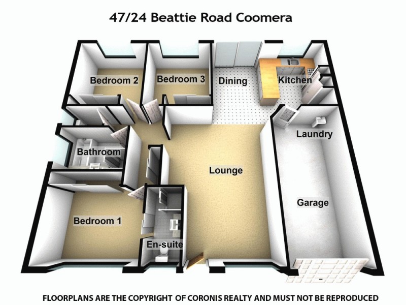 47/24 Beattie Road, Coomera QLD 4209 Floorplan