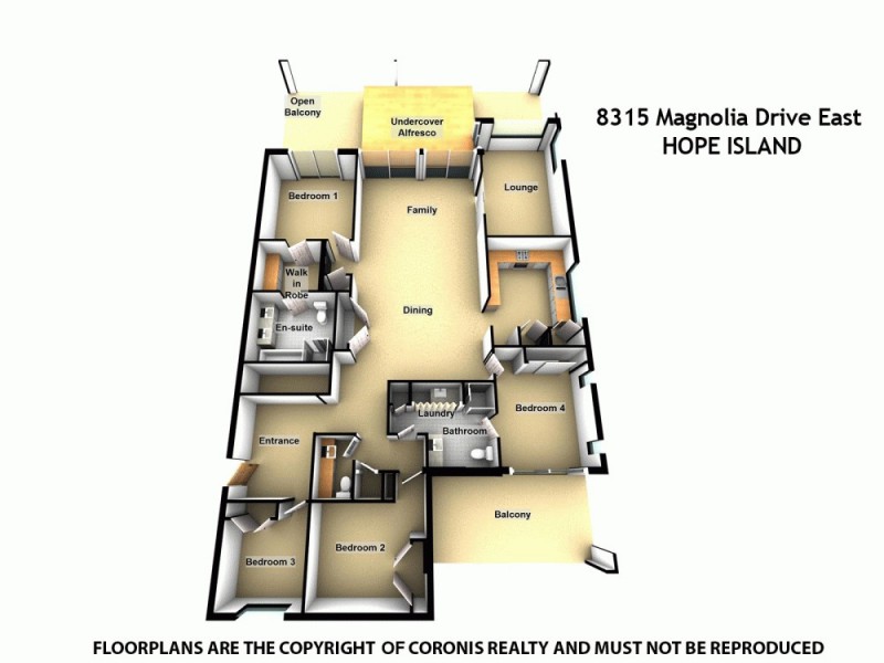 80/8315 Magnolia Drive East, Hope Island QLD 4212 Floorplan