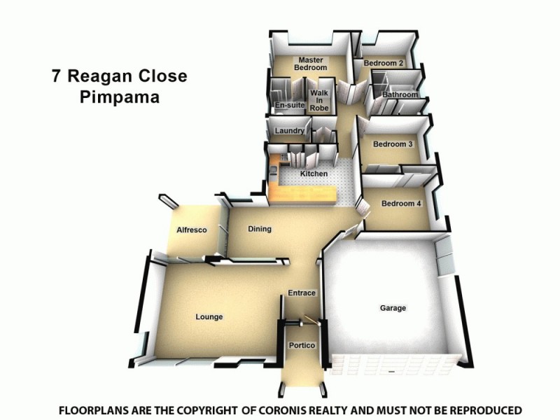 7 Reagan Close, Pimpama QLD 4209 Floorplan