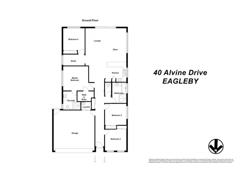 40 Alvine Drive, Eagleby QLD 4207 Floorplan