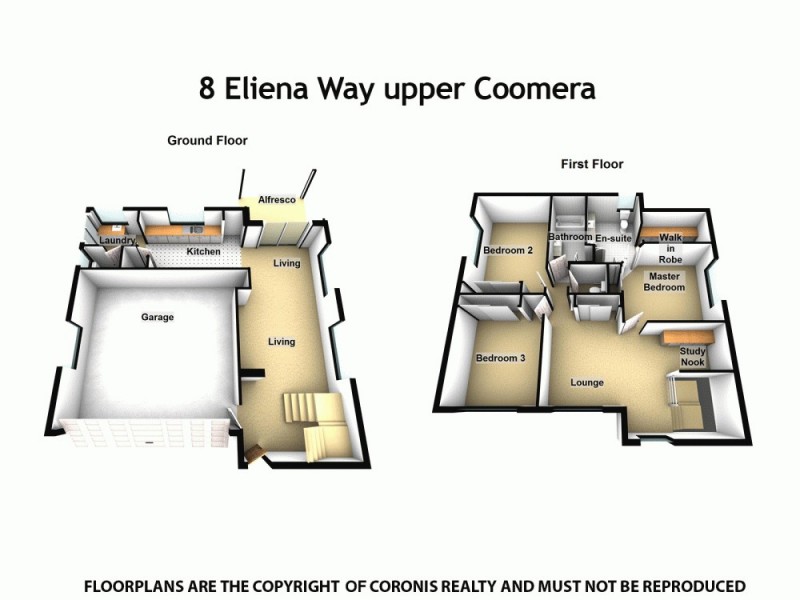 8 Eliena Way, Upper Coomera QLD 4209 Floorplan