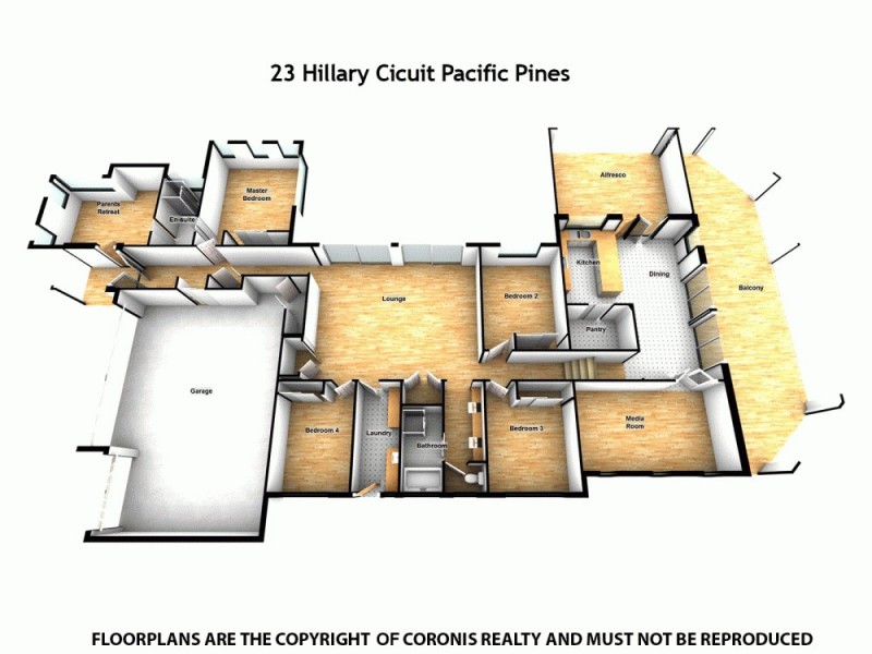 23 Hillary Circuit, Pacific Pines QLD 4211 Floorplan