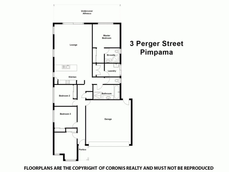 3 Perger Street, Pimpama QLD 4209 Floorplan