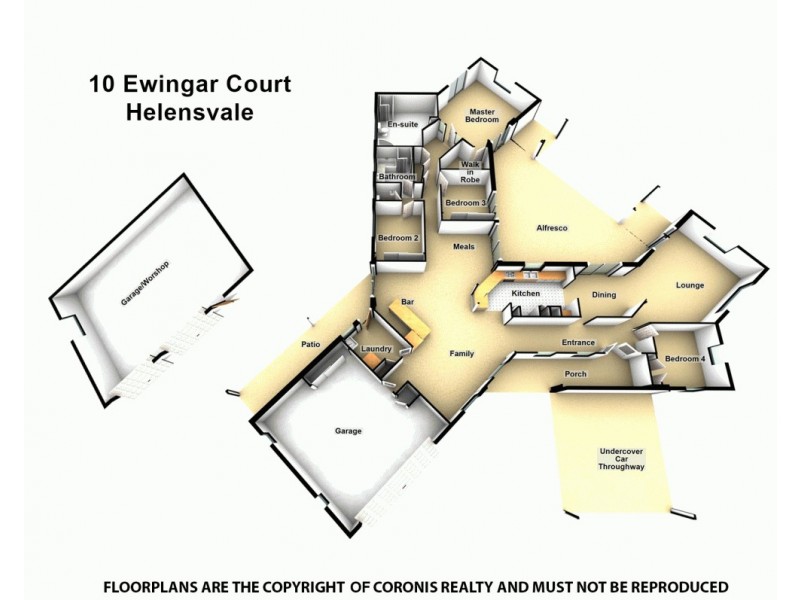 10 Ewingar Court, Helensvale QLD 4212 Floorplan