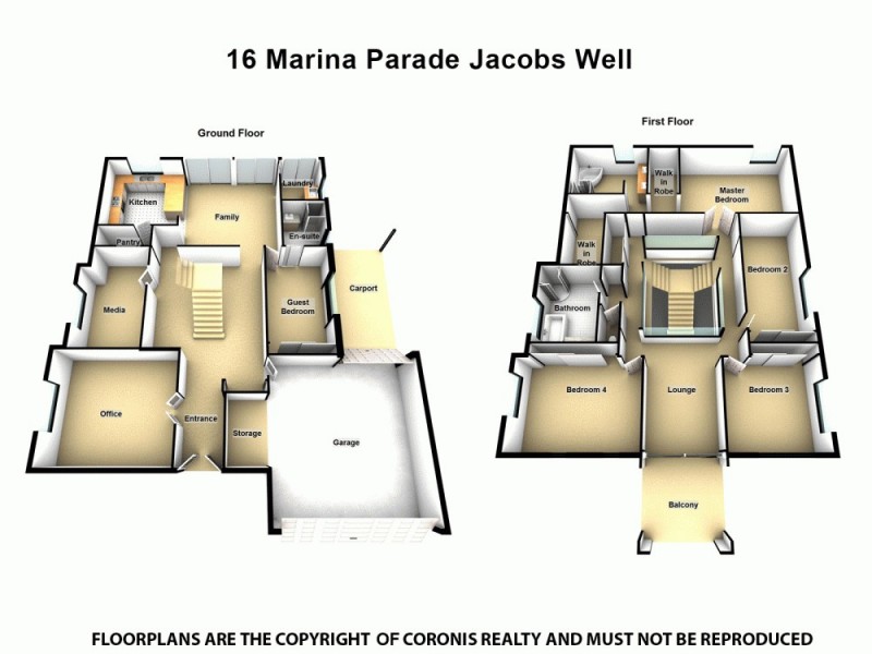 16 Marina Parade, Jacobs Well QLD 4208 Floorplan