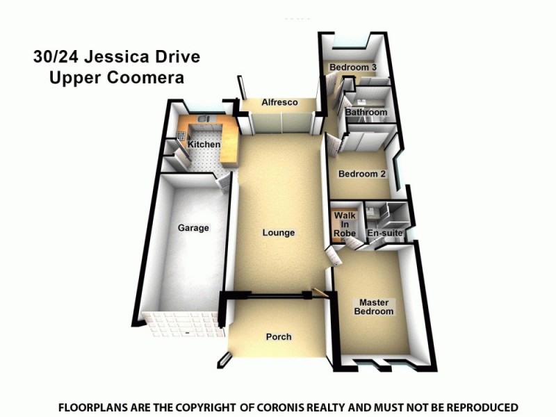 30/24 Jessica Drive, Upper Coomera QLD 4209 Floorplan