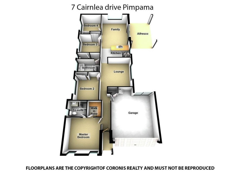 7 Cairnlea Drive, Pimpama QLD 4209 Floorplan