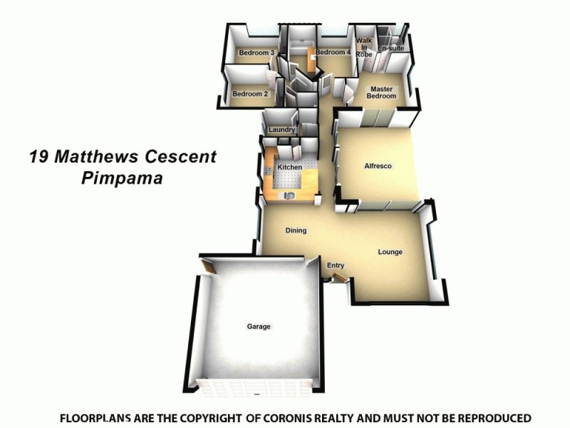 19 Matthews Crescent, Pimpama QLD 4209 Floorplan