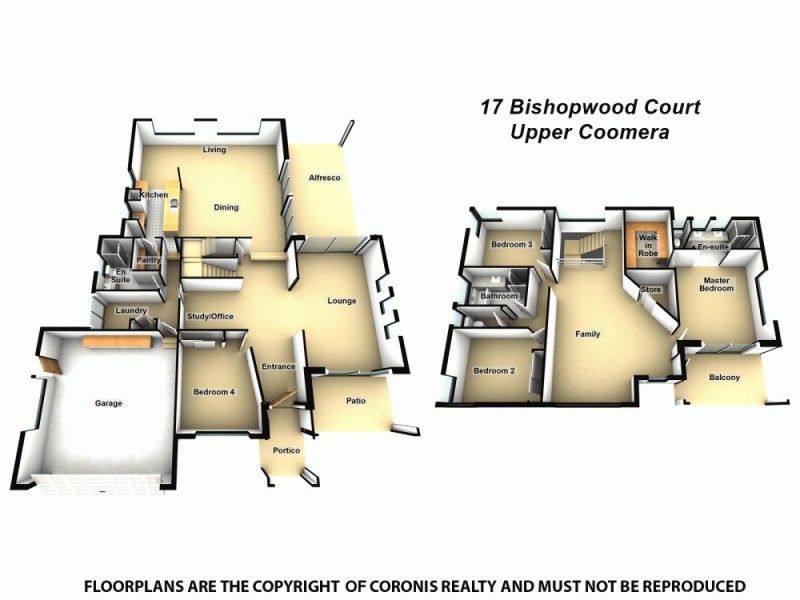 17 Bishopwood Court, Upper Coomera QLD 4209 Floorplan
