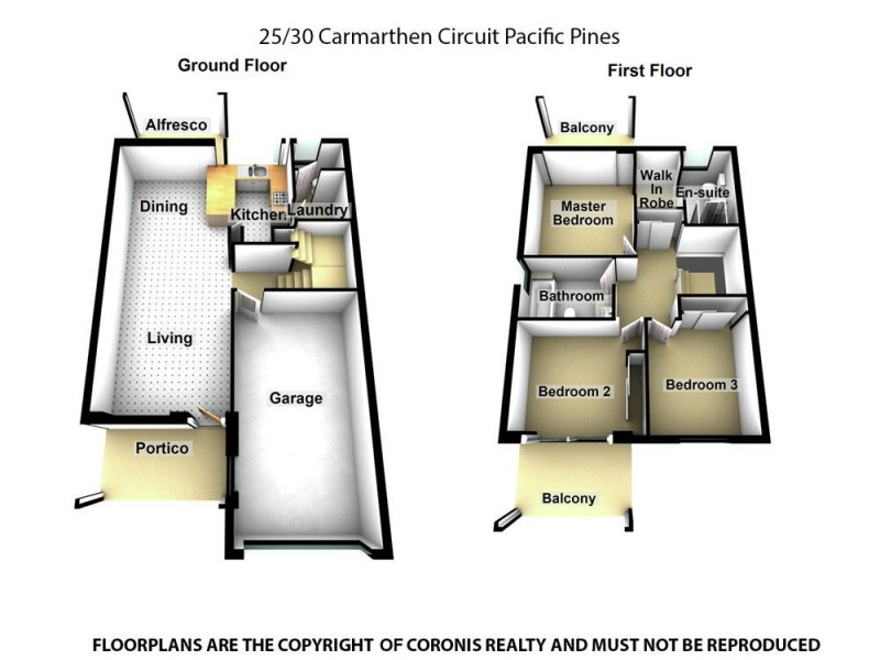 25/30 Carmarthen Circuit, Pacific Pines QLD 4211 Floorplan