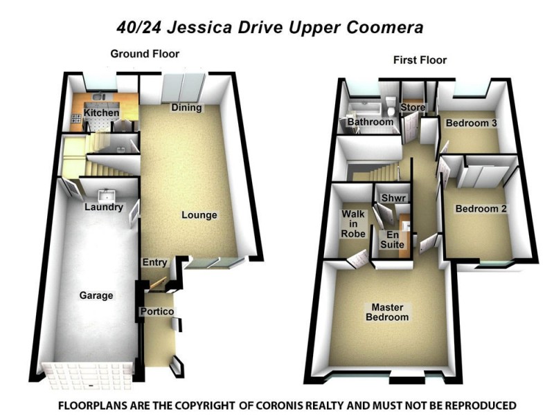 40/24 Jessica Drive, Upper Coomera QLD 4209 Floorplan