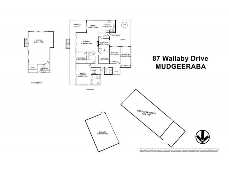 87 Wallaby Drive, Mudgeeraba QLD 4213 Floorplan