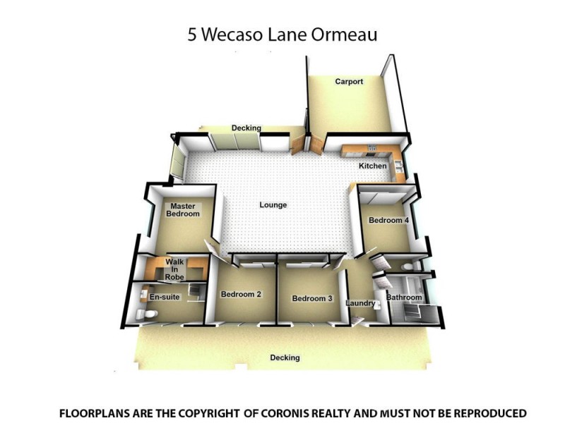 3 & 5 Wecaso Lane, Ormeau QLD 4208 Floorplan