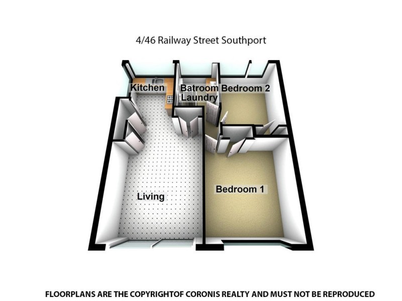 4/46 Railway Street, Southport QLD 4215 Floorplan