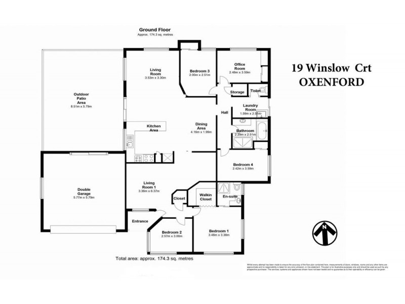 19 Winslow Court, Oxenford QLD 4210 Floorplan