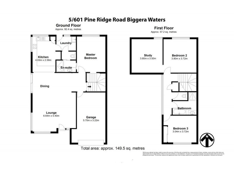 5/601 Pine Ridge Road, Biggera Waters QLD 4216 Floorplan